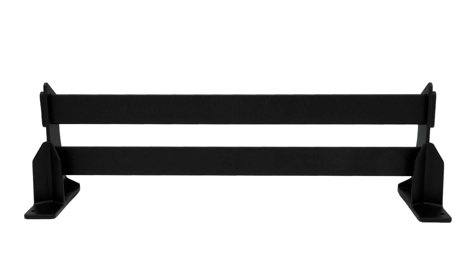 Exposed Fastener Stand with two rails, front view